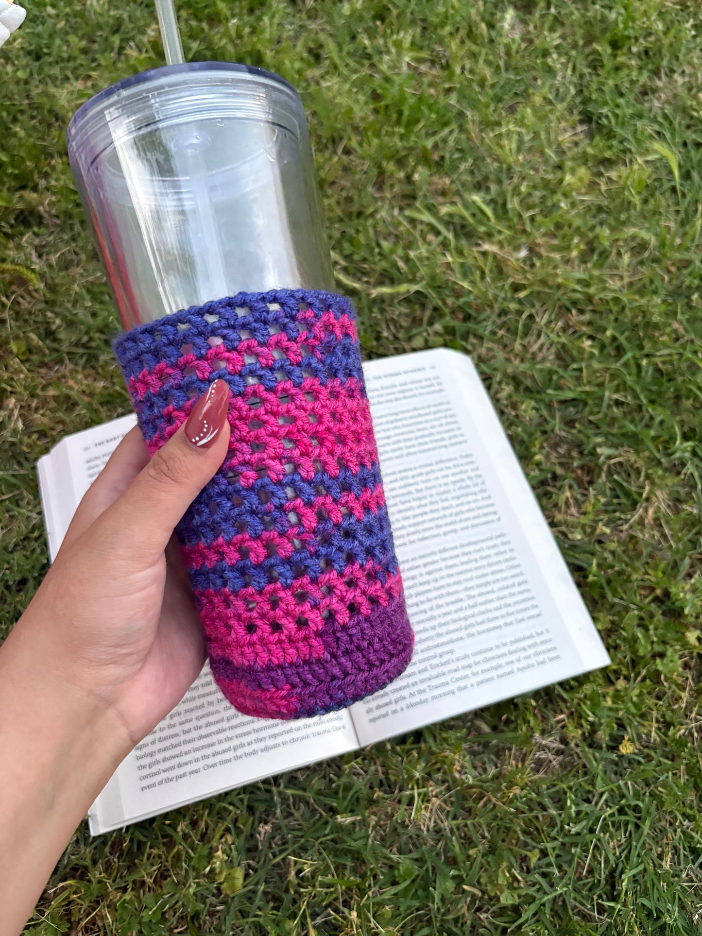 Pride Crochet Cup Sleeves