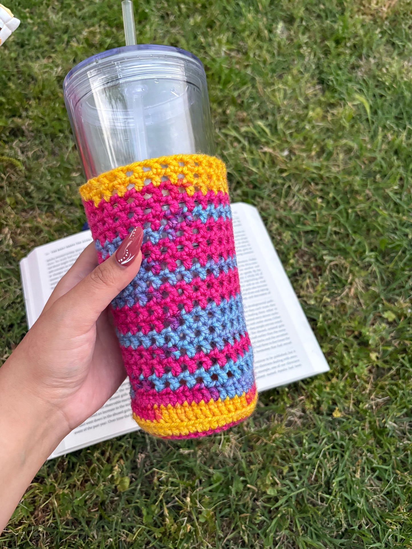 Pride Crochet Cup Sleeves