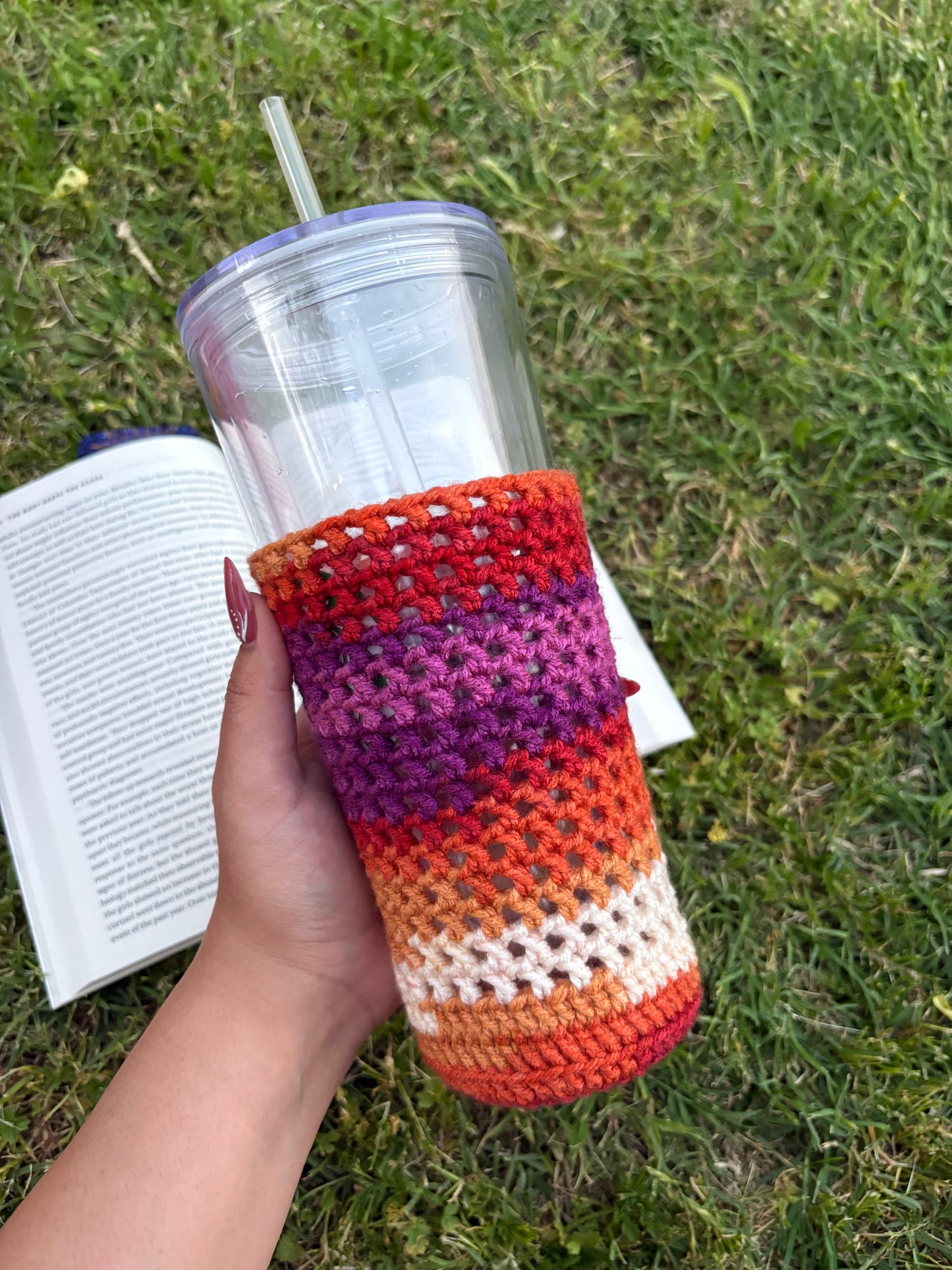 Pride Crochet Cup Sleeves