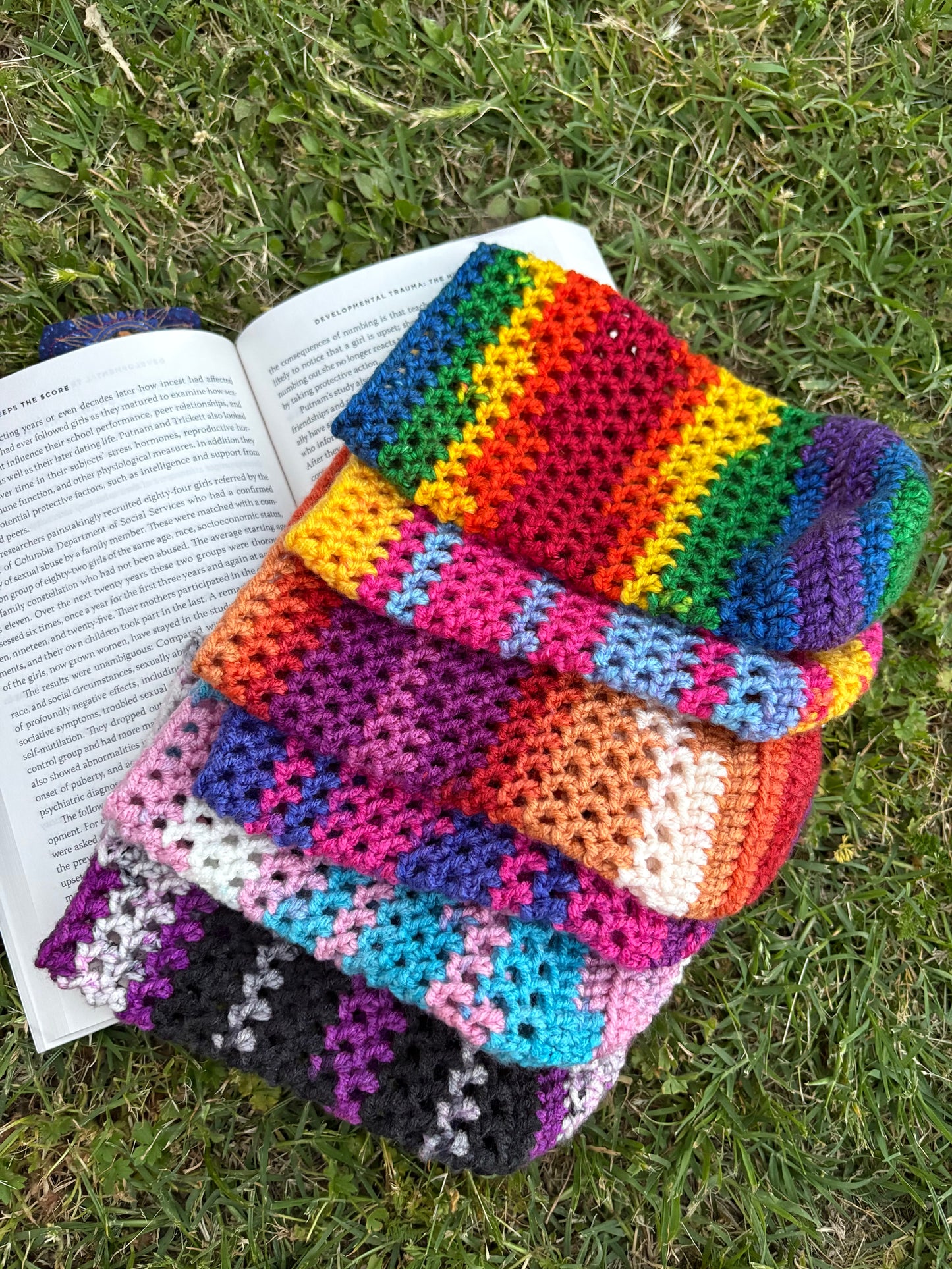 Pride Crochet Cup Sleeves