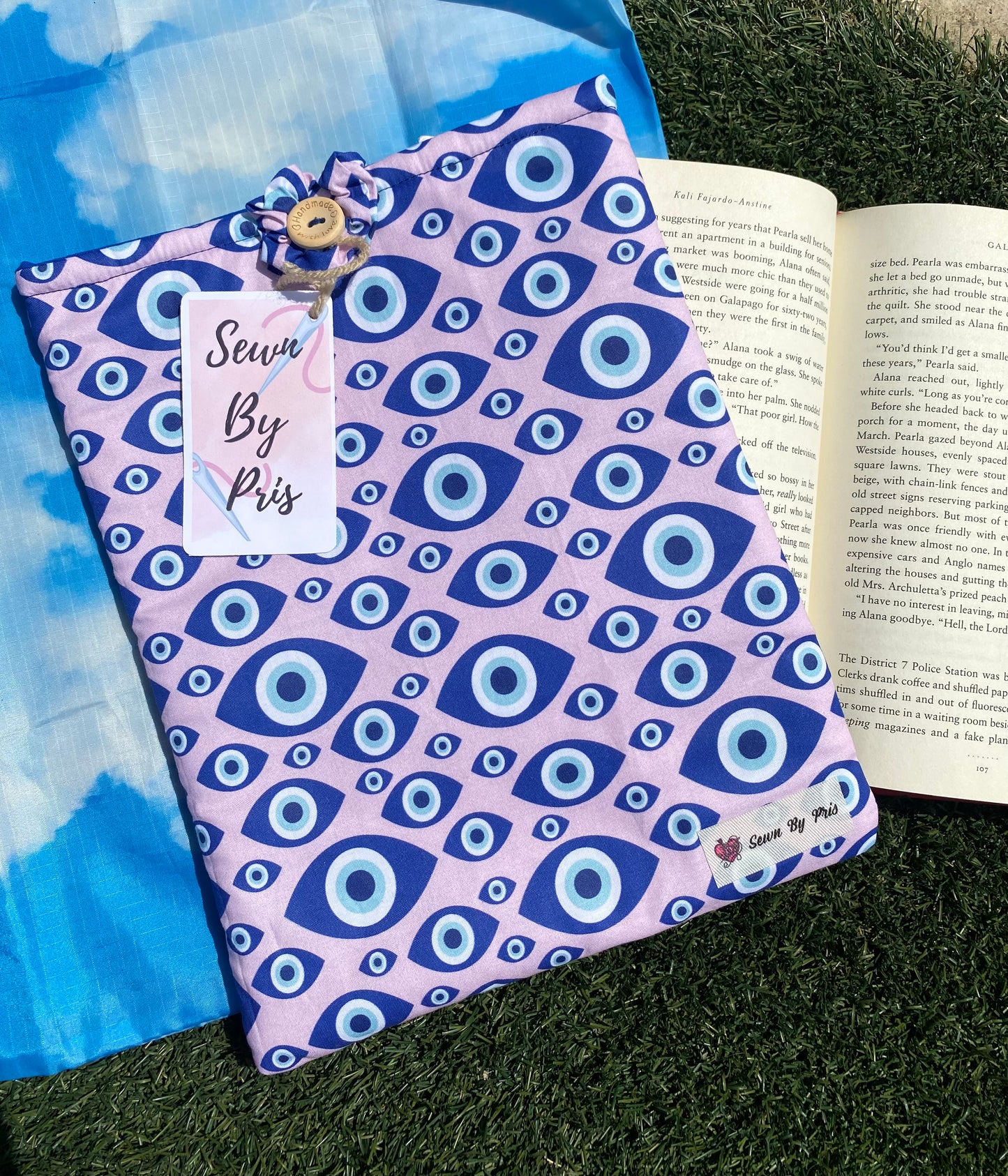 Ojo Pink Book Sleeve