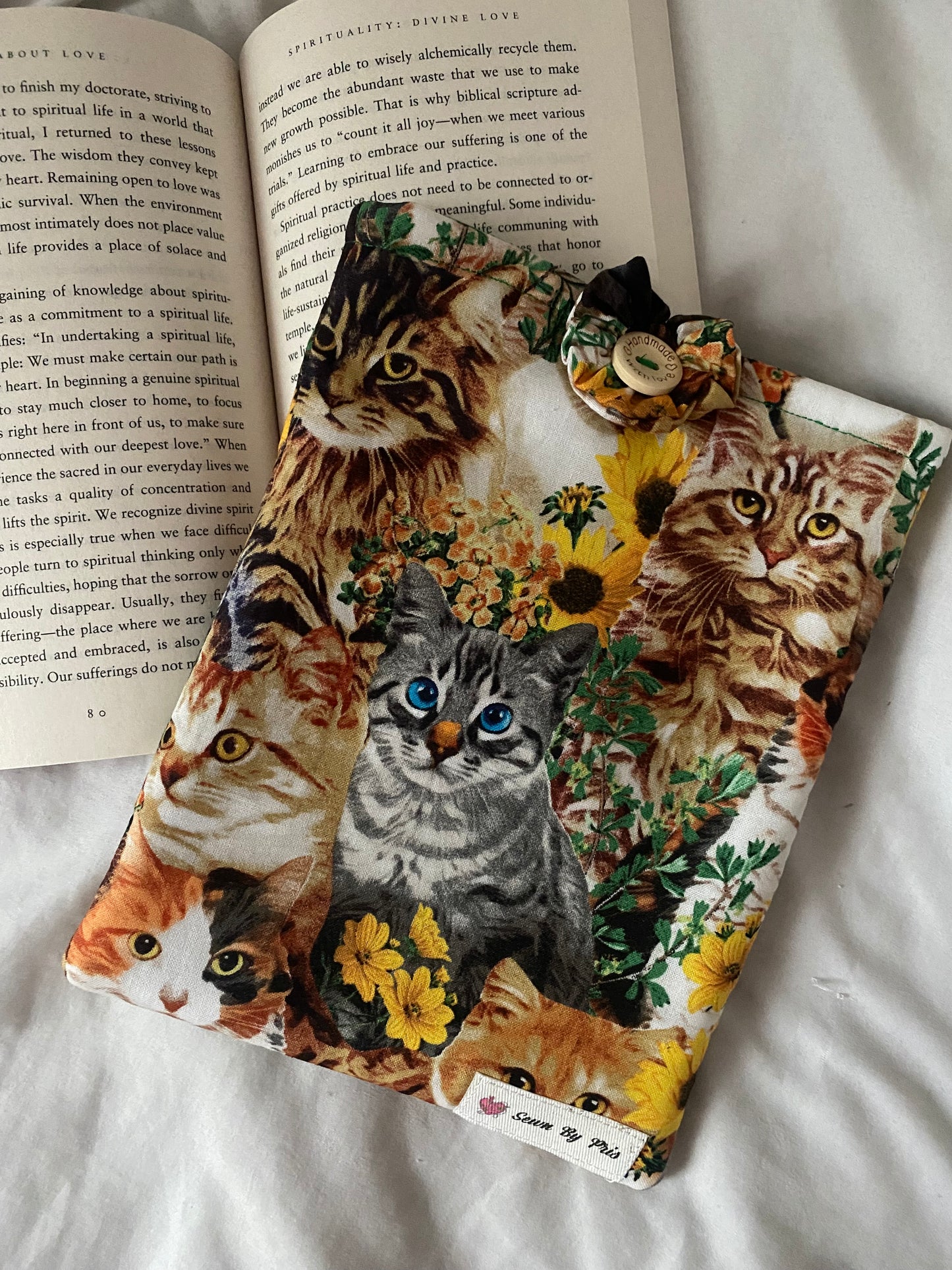 Sunflower Kitties Paperback Sleeve