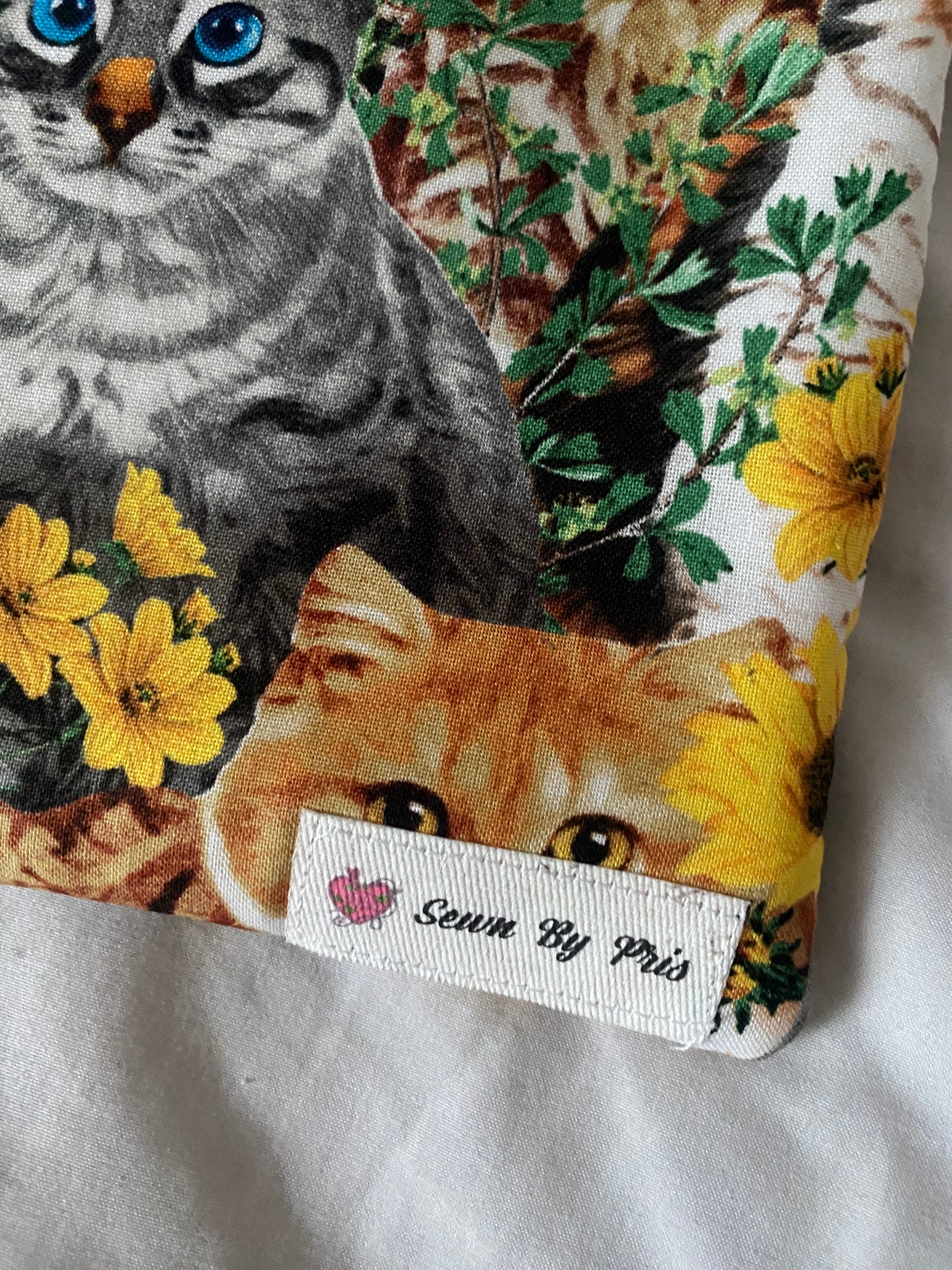 Sunflower Kitties Book Sleeve