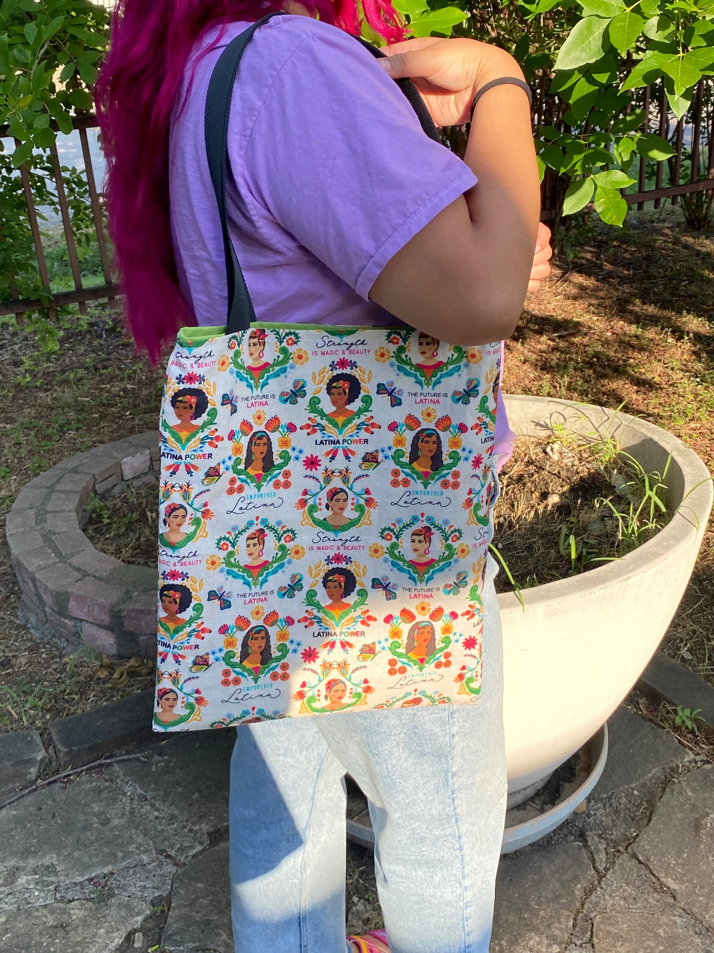 Latina Power Tote Bag