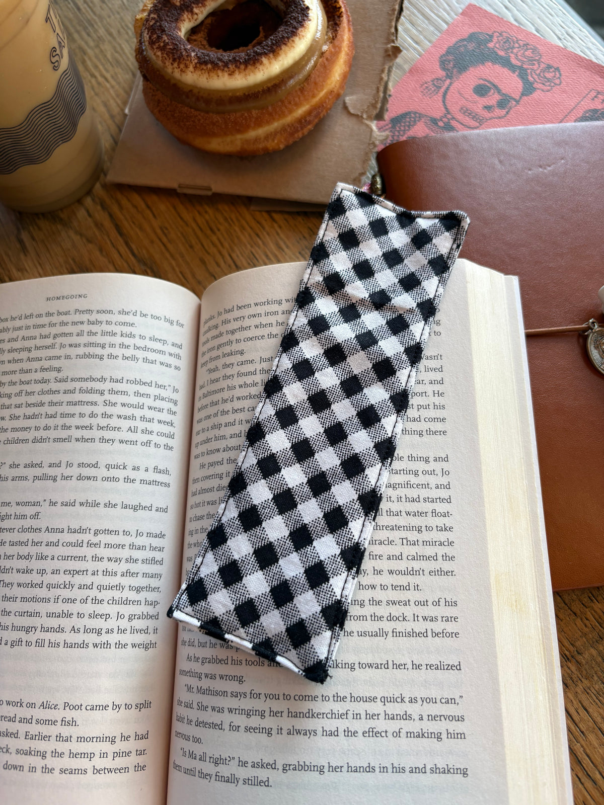 Gingham Bookmark