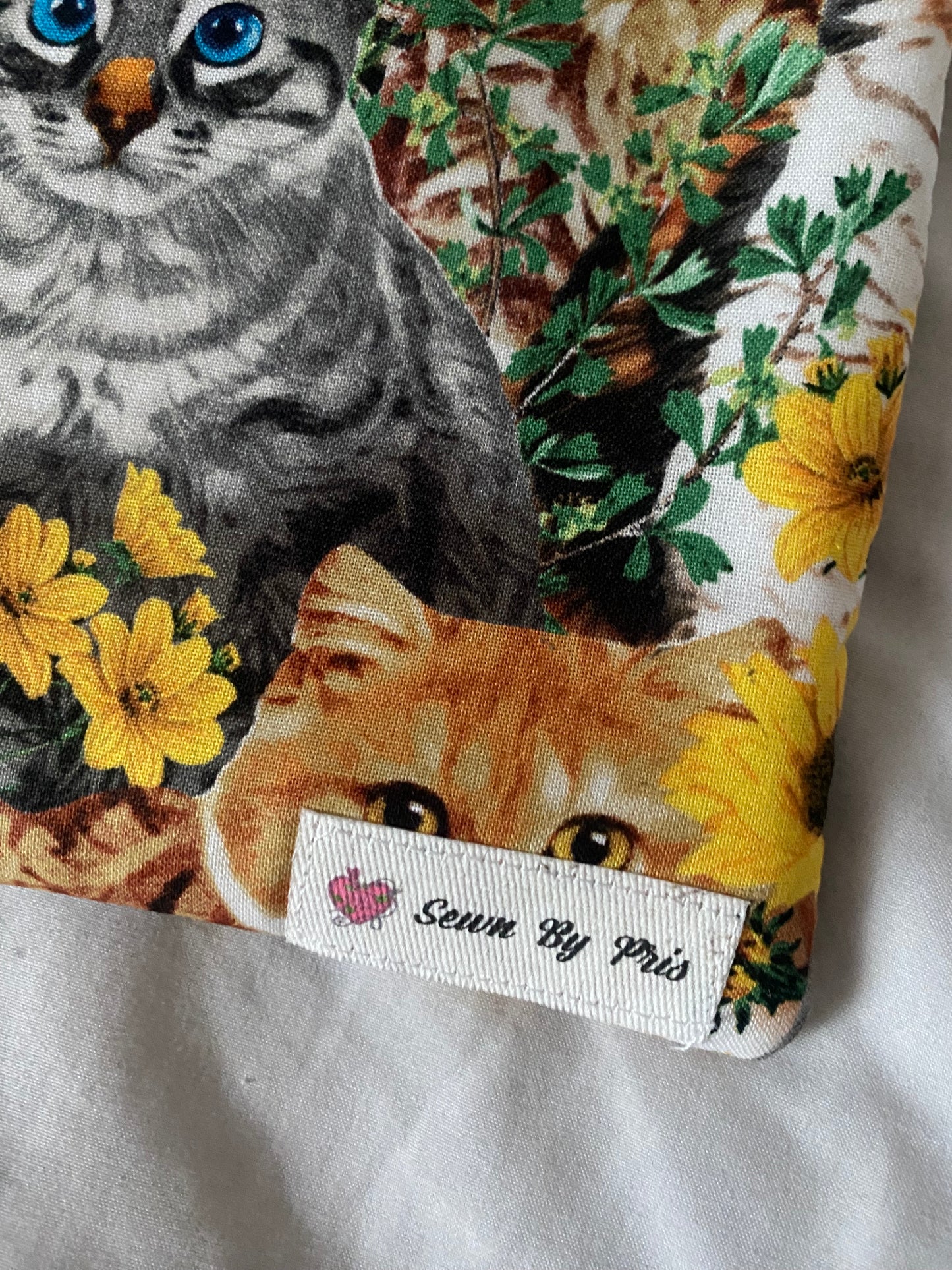 Sunflower Kitties Kindle Sleeve