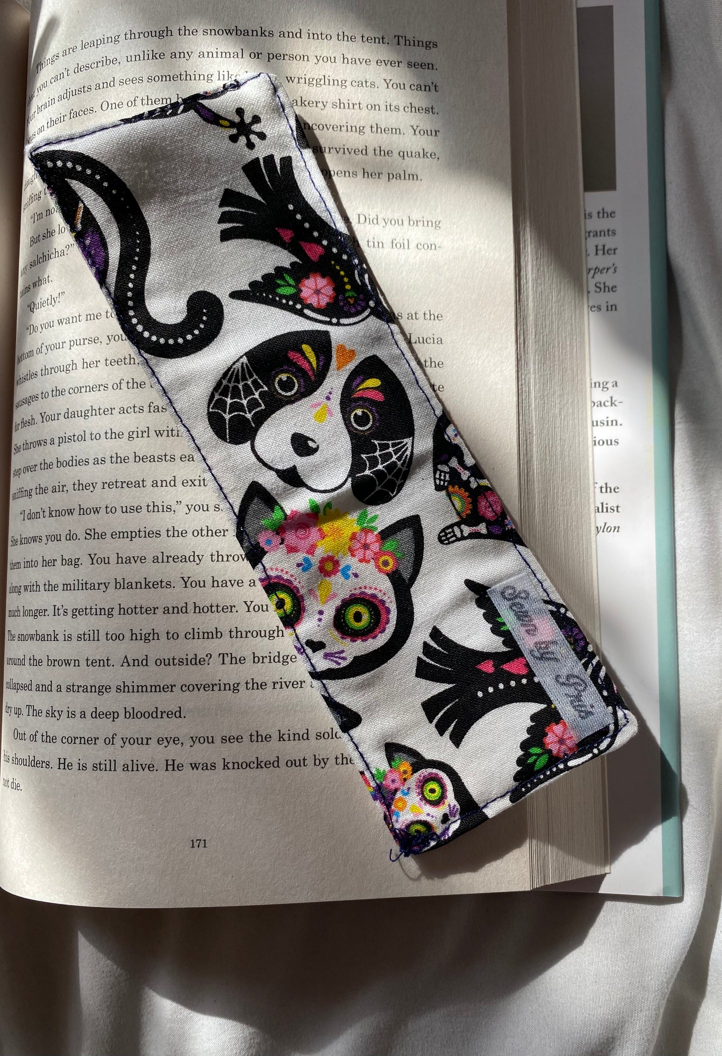 Día de los muertos Animals Bookmark