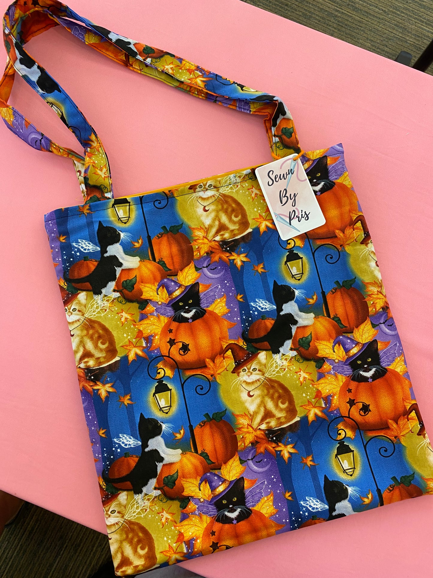 Halloween Cats Tote Bag