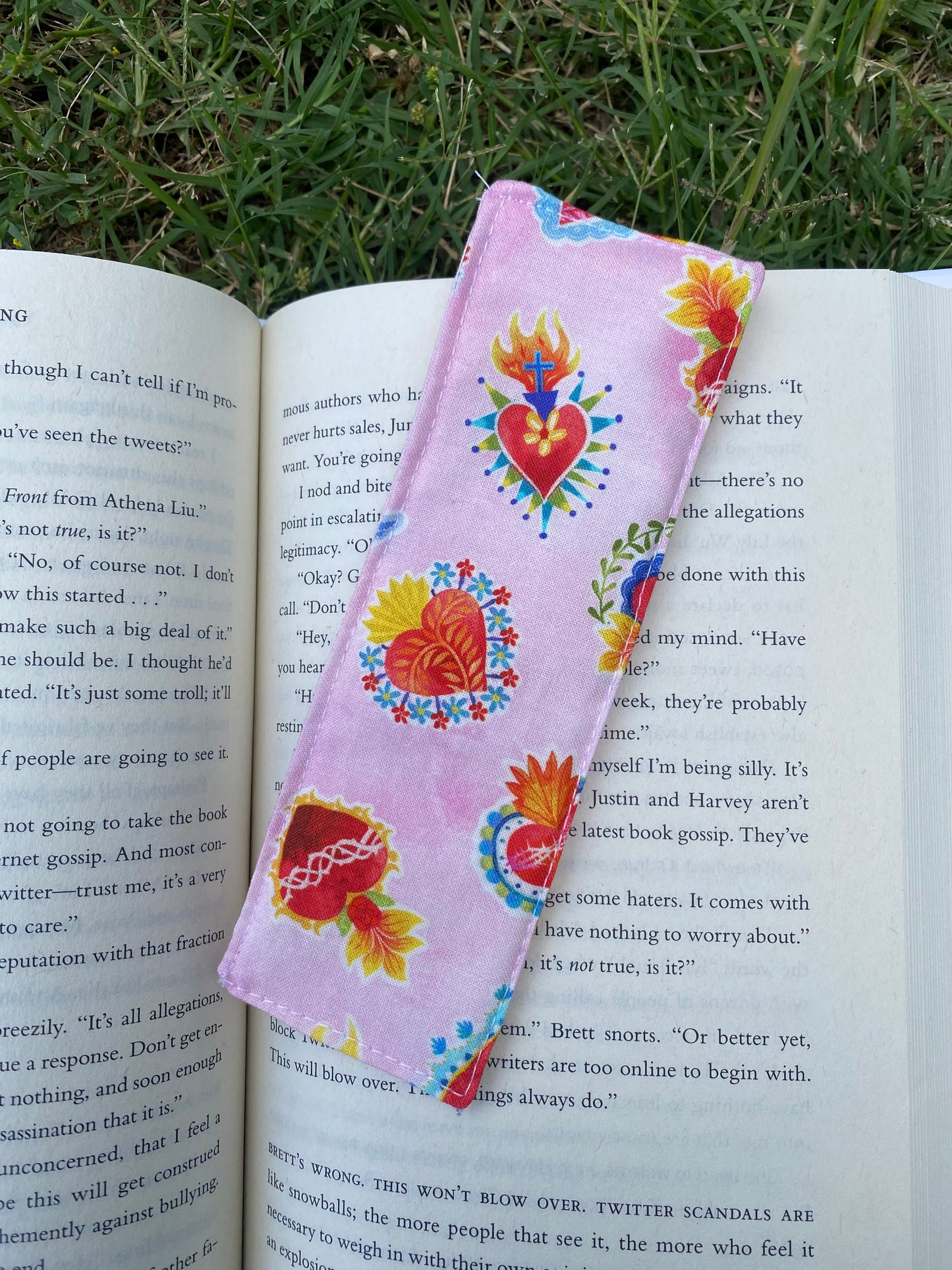 Sacred Hearts Bookmark