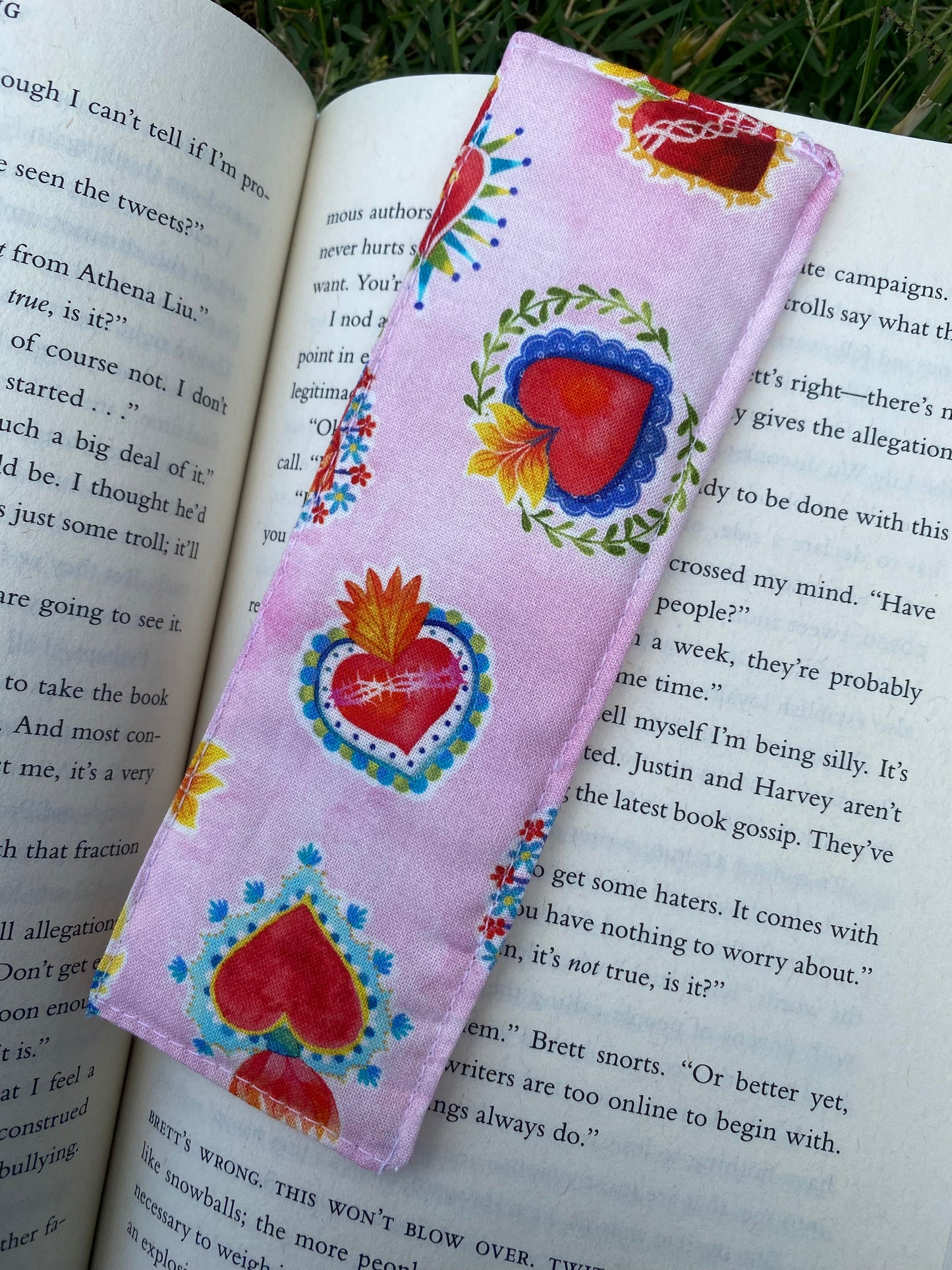 Sacred Hearts Bookmark