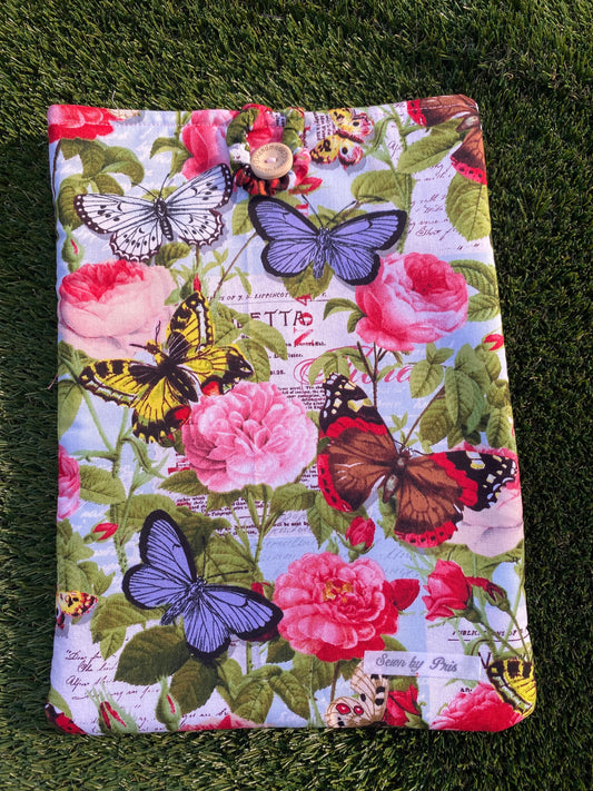 Butterfly Floral Book Sleeve