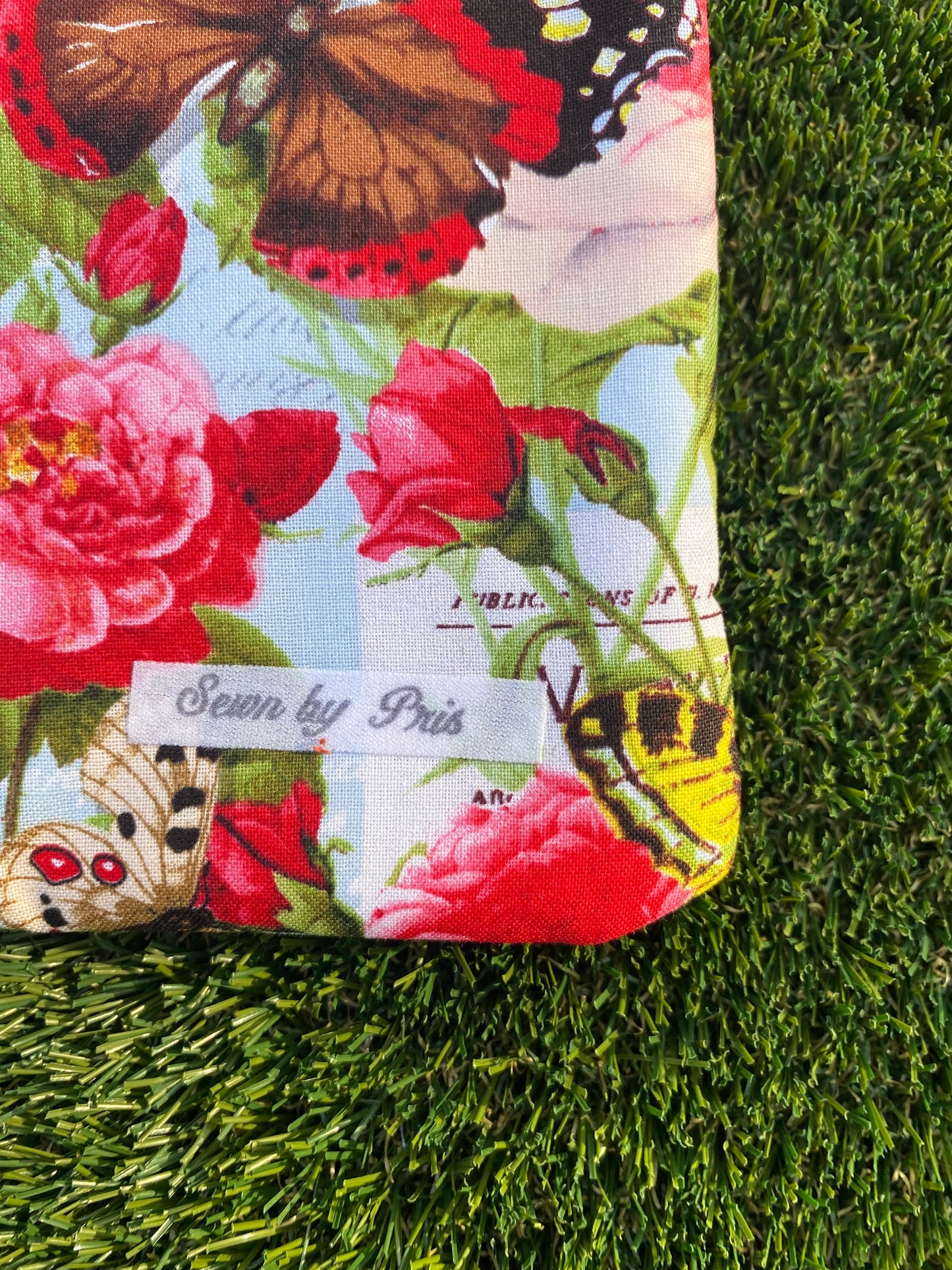 Butterfly Floral Book Sleeve