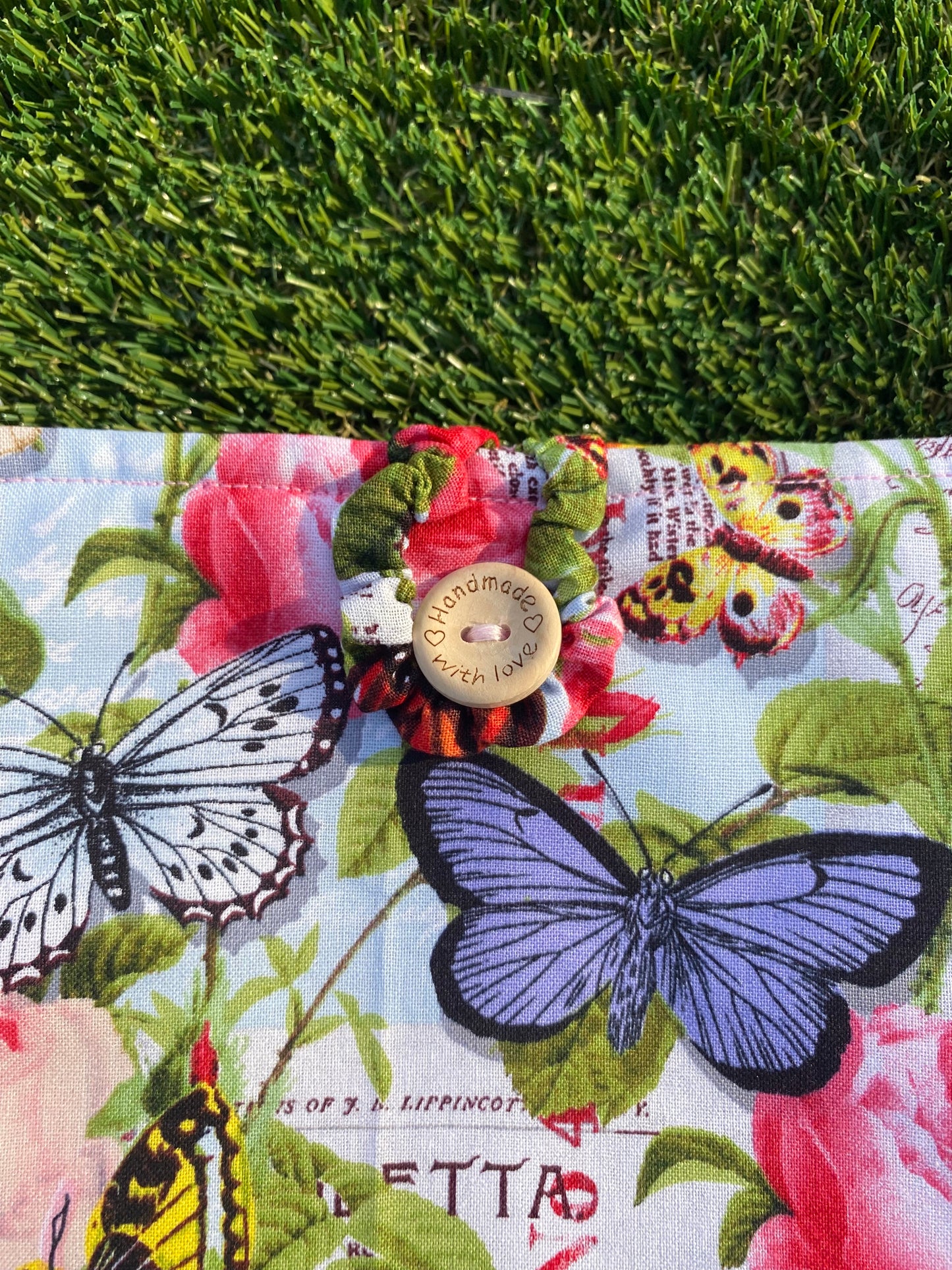 Butterfly Floral Book Sleeve