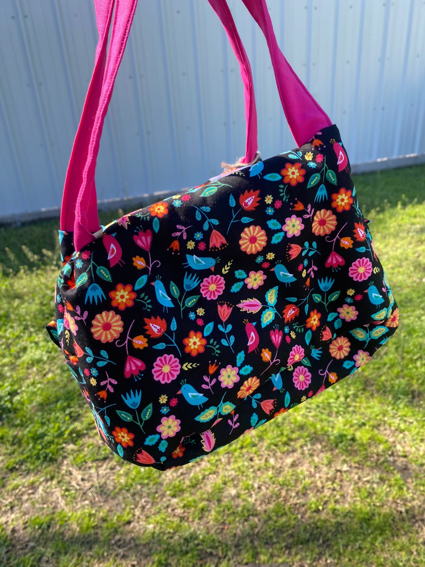 Floral Spring Lunch Tote