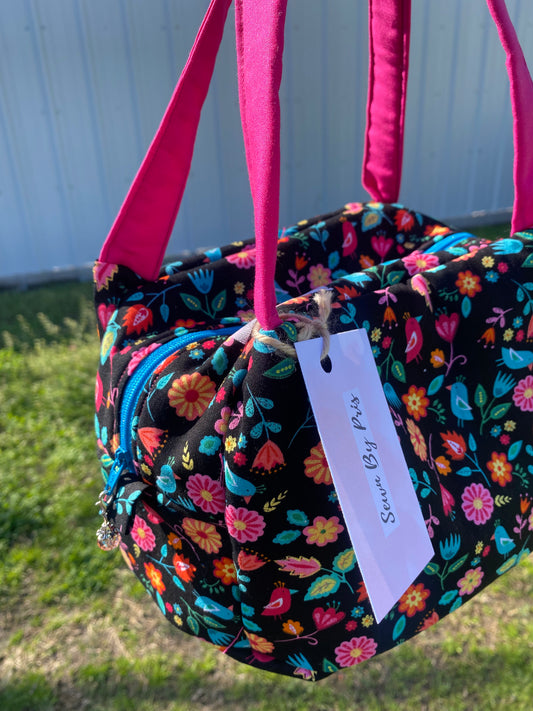 Floral Spring Lunch Tote