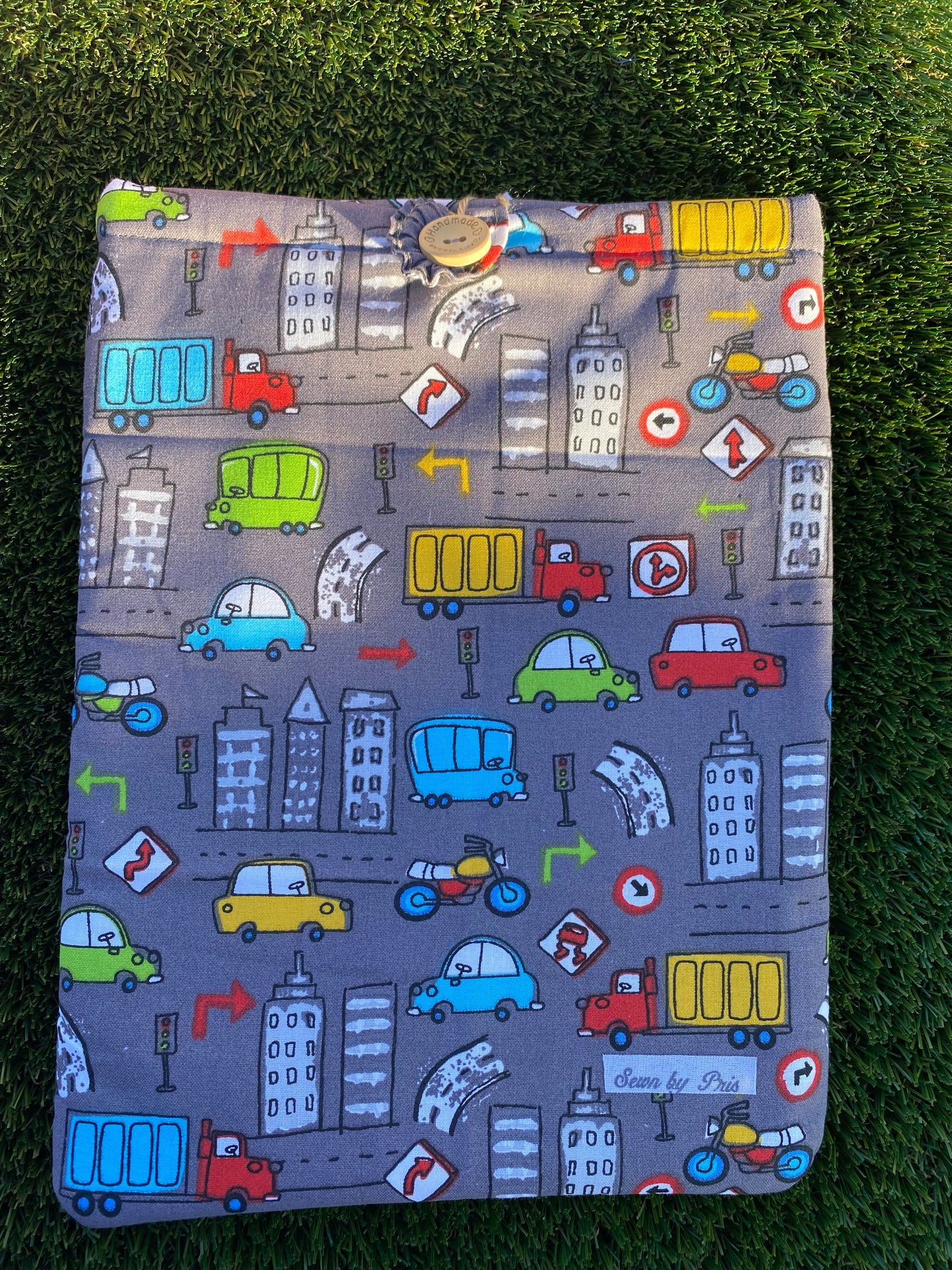 Kids Cars Book Sleeve