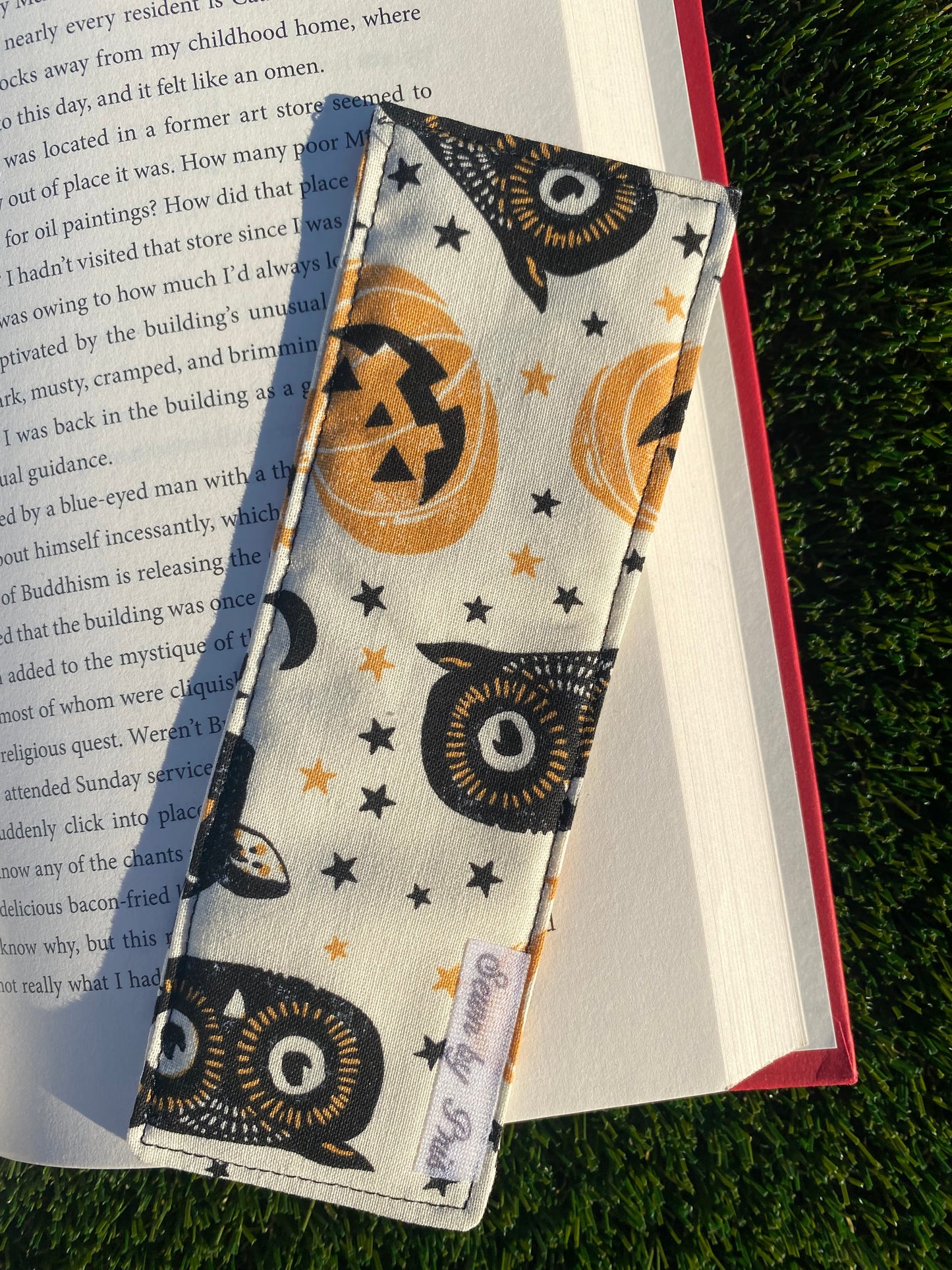 Pumpkins & Owls Bookmark